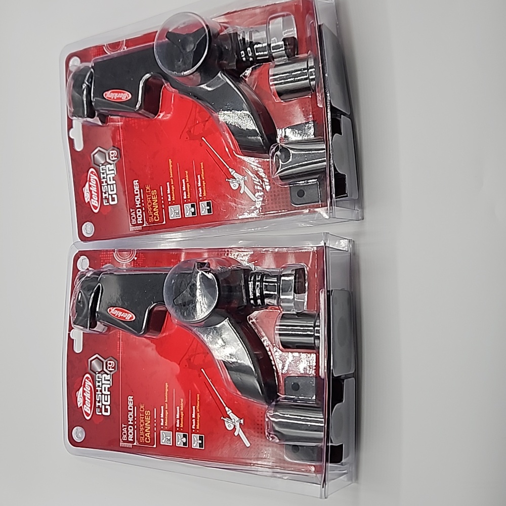 Berkley Fishin' Gear FG Boat Rod Holder, x2, BER-230-BRH-ver4, 02863204091